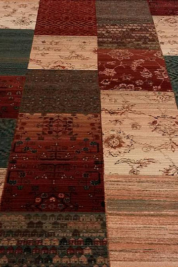 Luksuzne volnene preproge ROYAL PATCHWORK new 402