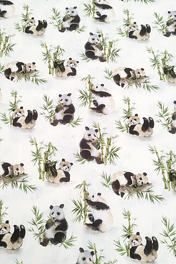 Bombažna tkanina PANDA