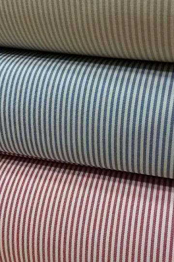 Dekorativno blago Red stripe 150cm