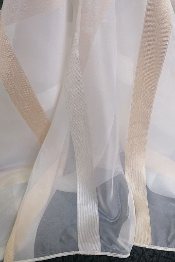 Voile zavesa STRIPES GOLD