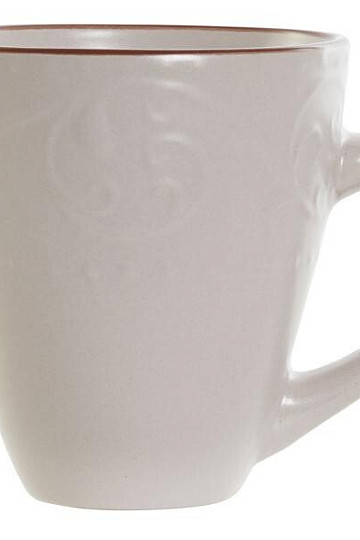 Skodelica BEIGE RELIEF 325ml bež
