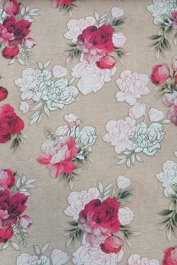 Dekorativno blago Rose Geraldine 3D