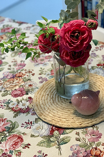 Tapiserija prt, šal Bouquet