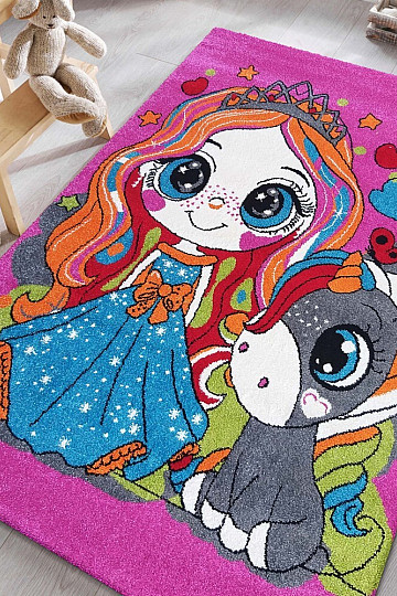 Otroška preproga MONDO PRINCESS IN PONY