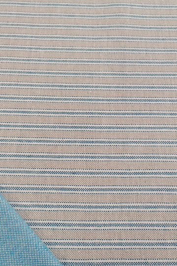 Dekorativna tkanina Iris stripes - modra 77