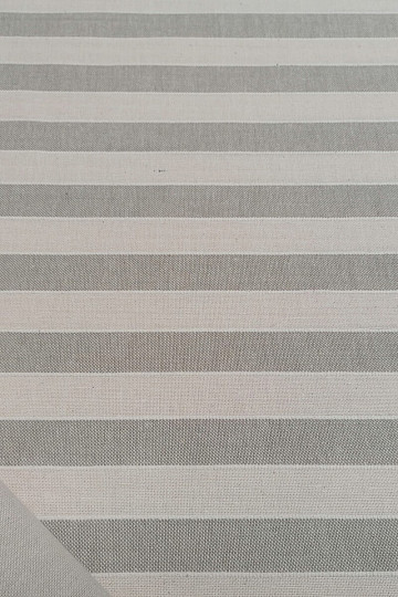 Dekorativna tkanina Trebol črte - bež 2 cm 50