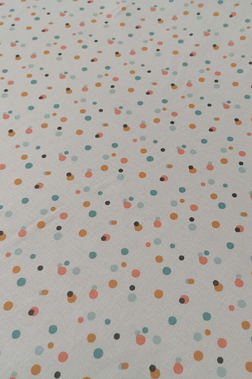 TICOY DOTS bombažna tkanina