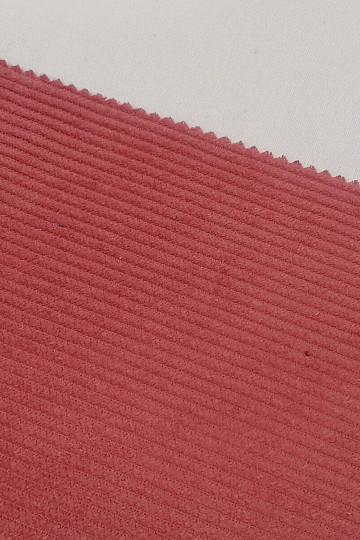 Velvet bombažna tkanina - paprika
