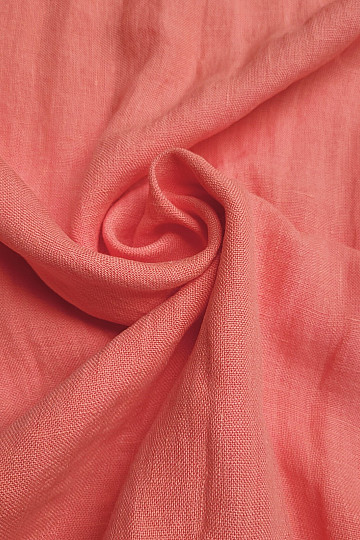 Laneno blago - roza CORAL