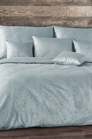 POSTELJNINA SAKURA LUXURY Sivo-modra