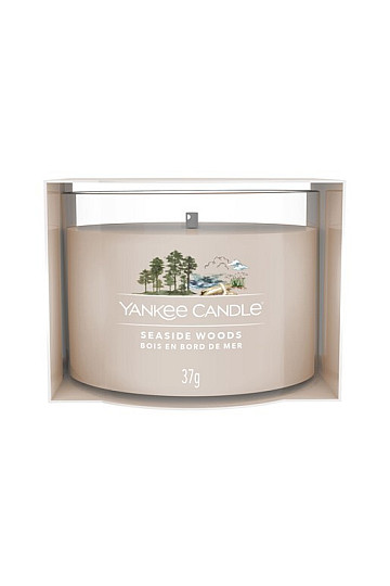 sveča YANKEE CANDLE dišava SEASIDE WOODS GLASS 37g