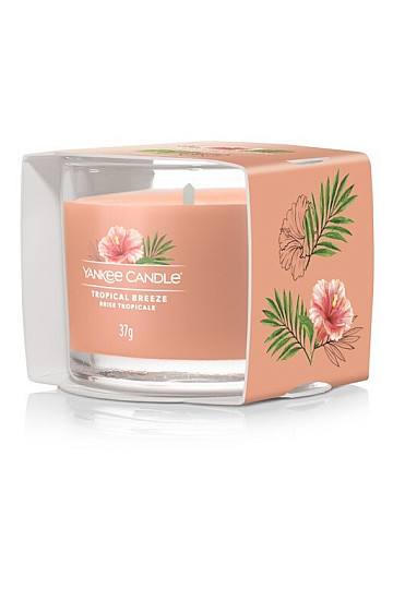 sveča YANKEE CANDLE dišava TROPSKI REEZE V KOZARCU 37 g