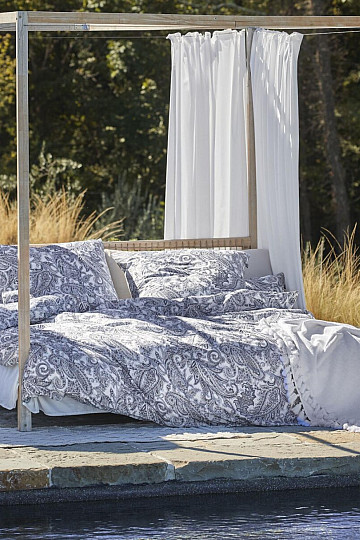 IRISETTE luksuzna satenasta posteljnina FLORENZ 8447-20 BLAU