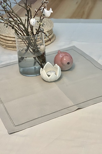 Laneni prti - set 130x150 + 50x50