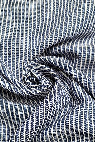 Dekoracija. tkanina NAVY BLUE STRIPE