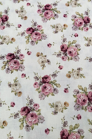 Bombažna tkanina WARWICK SMALL ROSE