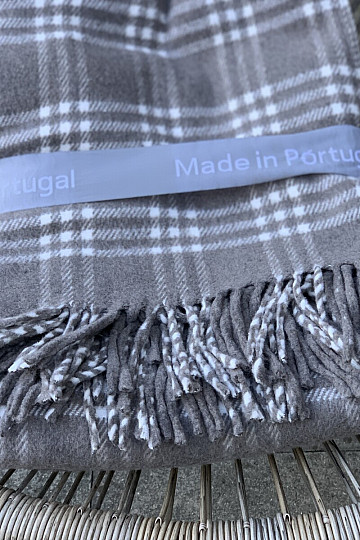 Odeja KÁRO GREY BEIGE