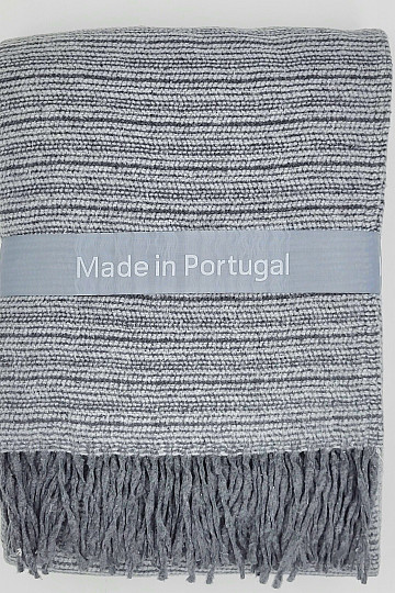 Odeja STRIPE ANTRACIT