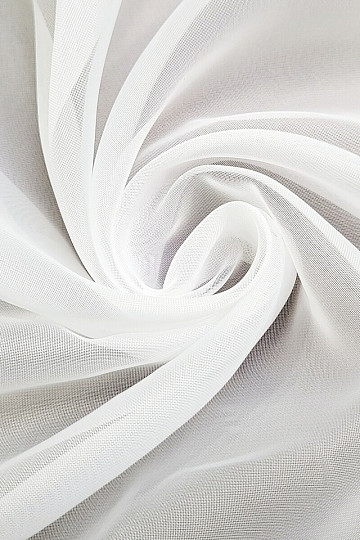 Voile zavesa HERMES 11 bela