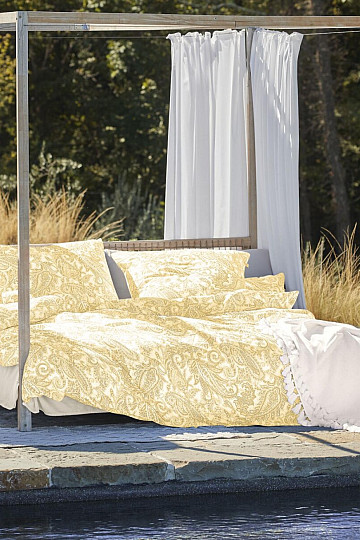 IRISETTE luksuzna satenasta posteljnina FLORENZ 8447-40 GOLD