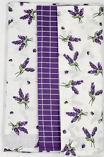 Bombažne brisače LAVANDA KOSTKA