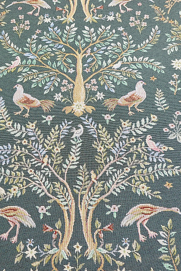 Tkanina za tapiserije WILLIAM MORRIS zelena