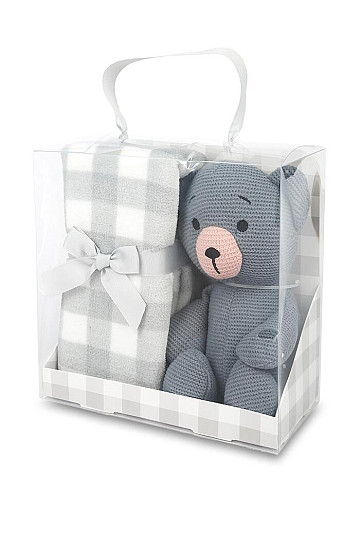 Otroški darilni set KNITTED TEDDY