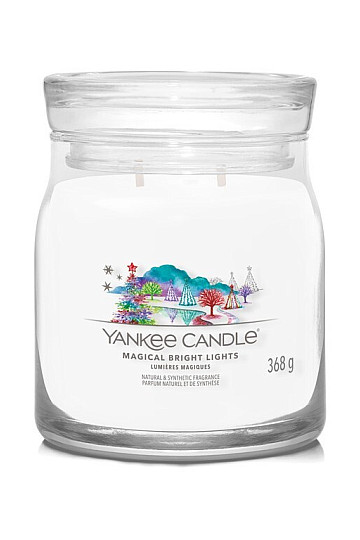 sveča YC vonj MAGICAL BRIGHT LIGHTS GLASS MEDIUM 2 stenja