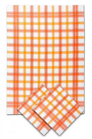 Bambusove brisače MEDIUM CUBE ORANGE