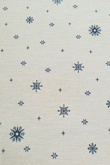 Tapiserijska tkanina SOFT FLAKE MODRA