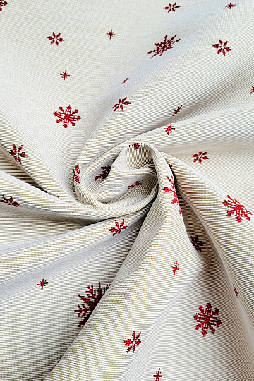 Tapiserijska tkanina SOFT FLAKE MODRA