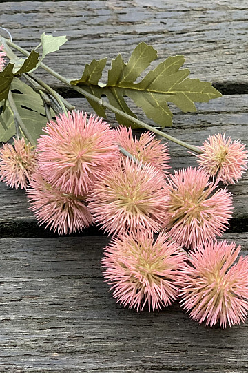SUHI PLASTIČNI POMPOM ROZA