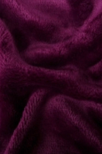 Mikroflanelasta rjuha SLEEP WELL temna. vijolična