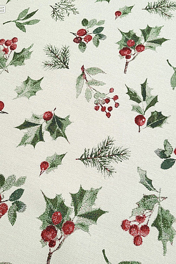 Luksuzna dekorativna tkanina HOLLY GREEN