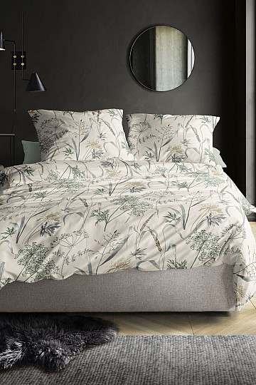 Luksuzna flanelasta posteljnina IRISETTE KOALA 8425-80 NATUR