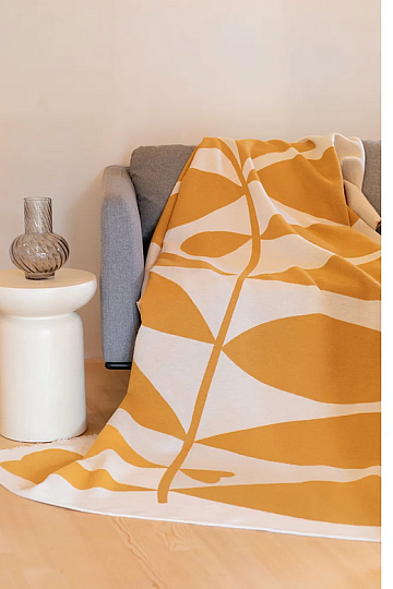 Odeja DF LUCA VELIKI LISTI RUMENA