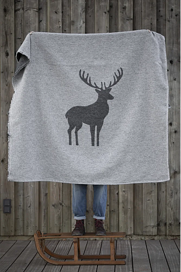 Odeja DF LUCA DEER GREY