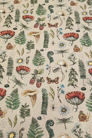 Dekorativna tkanina JESEN V GOZDU