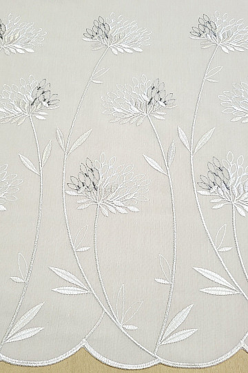 Luksuzna zavesa GERSTER 11868 bež vezenje