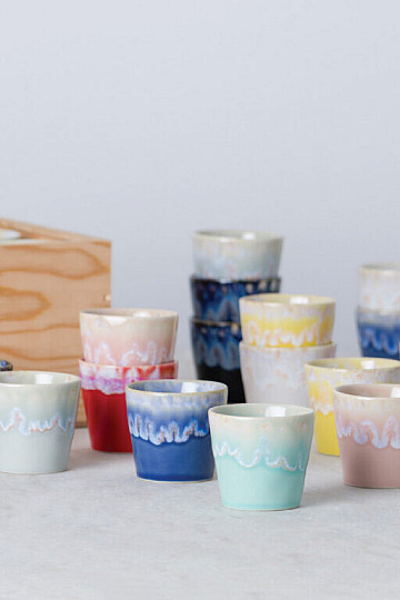 Komplet skodelic Grespresso VEČBARVEN