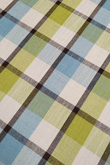 Dekorativna tkanina ATILA MODRO ZELENA