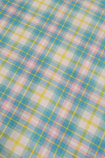 Dekorativna tkanina DEMER ZELENO ROZA