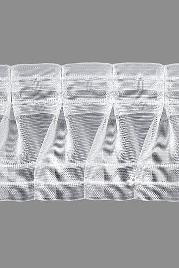 ZIGZAG trak za nabrane zavese 8 cm, 1:2