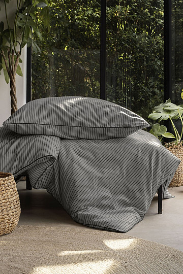 IRISETTE luksuzni bombažni saten TOKIO 8607-11 siva