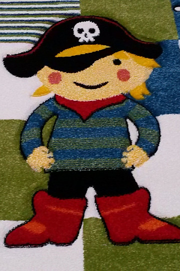 Otroška delna preproga PIRATE novo
