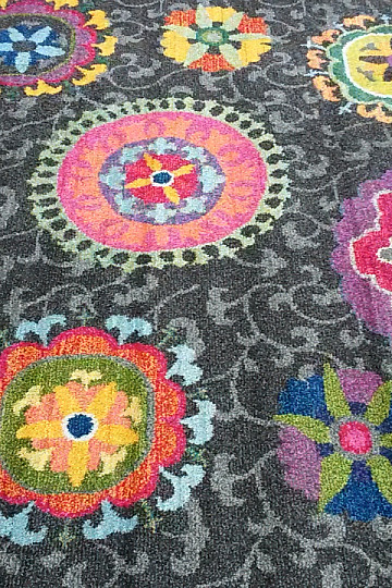 Kosna preproga MANDALA rjava