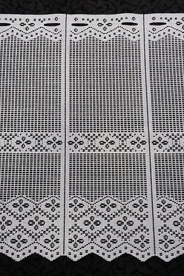 Jacquard zavesa za vitraž 11542