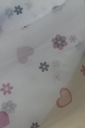 Zavesa voile SRCE II