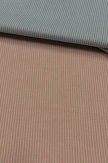 Bombažna tkanina BABY STRIPE roza