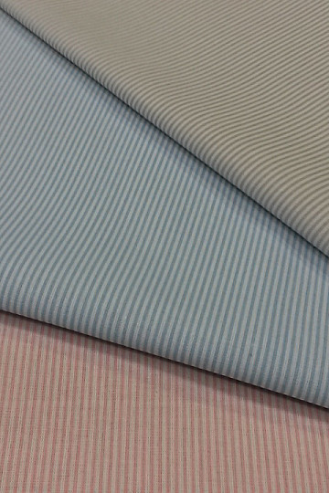 Bombažna tkanina BABY STRIPE modra